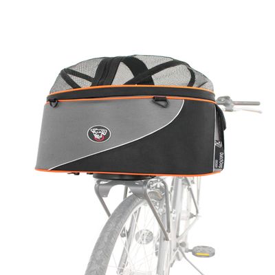 DoggyRide Cocoon XL Bicycle Basket with Rack Adapter for existing Front or Rear Rack