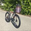 DoggyRide Cocoon XL Bicycle Basket on Britch Rack for Front or Rear Connection view 4