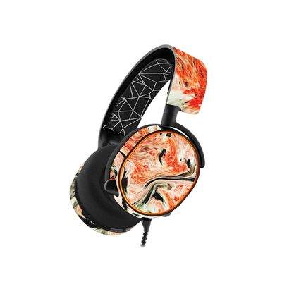 MightySkins Skin Compatible with SteelSeries Arctis 5 Gaming Headset - Marble Madness | Protective, Durable, and Unique Vinyl wrap Cover | Easy to Apply, Remove, and Change Styles | Made in The USA