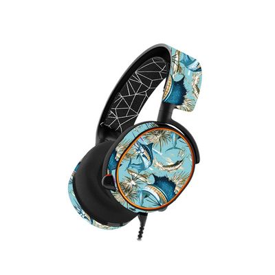 MightySkins Skin Compatible with SteelSeries Arctis 5 Gaming Headset - Island Fish | Protective, Durable, and Unique Vinyl wrap Cover | Easy to Apply, Remove, and Change Styles | Made in The USA