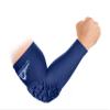Bucwild Sports Padded Elbow Arm Sleeves for Basketball Football Volleyball Youth & Adult Size Pads (1 Pair) (Navy Blue, Adult Large) view 3