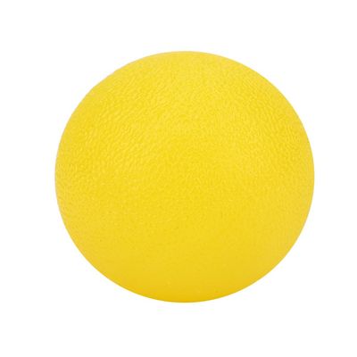 Asixx Hand Exercise Balls; Silicone Therapy Grip Ball for Finger Strengthening and Flexibility Training, Yellow, 2.08 inches, 0.06 kg