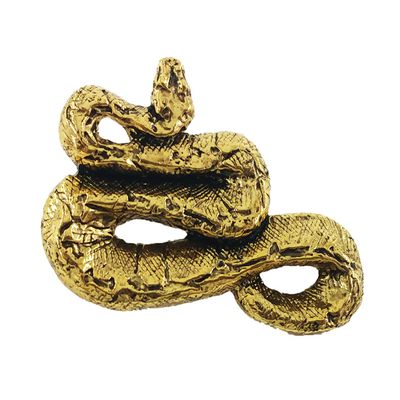 Creative Pewter Designs Gold Plated Boa Constrictor Pin AG075