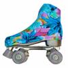 Ice Fire 1 Pair Skate Boot Covers | Durable Boot Protector for Ice/Figure/Roller Skate | Universal Size | Skating Accessory- Aqua Garden view 4