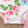 Baby Girls' 1st Birthday Tutu Dress Sleeveless Floral Romper Top Lace Skirt Clothes Easter Outfit 2Pcs (Pink-Long Sleeve, 6-12 Months) view 4