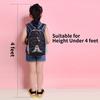 10L Small Hiking Backpack for Kids Ages 3-6 Girls Boys Under 4 feet, Mini Waterproof Outdoor Sport Travel Camping Daypack (Red) view 3