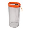 Yundxi Set of 2 Stuff Sacks Lightweight Mesh Drawstring Storage Bag Organizer Holder for Camping Hiking Travel (M Orange) view 4
