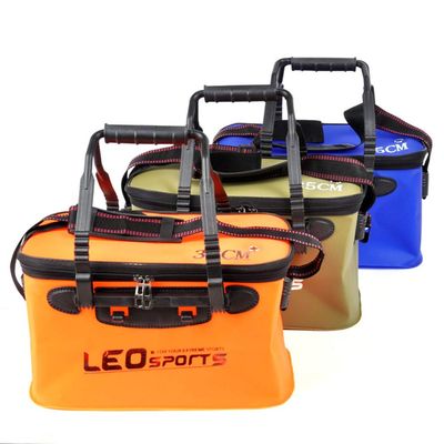 Homebeast Fishing Bucket EVA Fishing Water Bucket Collapsible Live Fish Box Water Container Traveling Hiking Fishing Boating Water Bucket