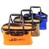 Homebeast Fishing Bucket EVA Fishing Water Bucket Collapsible Live Fish Box Water Container Traveling Hiking Fishing Boating Water Bucket view 1
