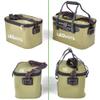 Homebeast Fishing Bucket EVA Fishing Water Bucket Collapsible Live Fish Box Water Container Traveling Hiking Fishing Boating Water Bucket view 2