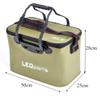 Homebeast Fishing Bucket EVA Fishing Water Bucket Collapsible Live Fish Box Water Container Traveling Hiking Fishing Boating Water Bucket view 2