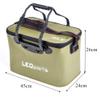 Homebeast Fishing Bucket EVA Fishing Water Bucket Collapsible Live Fish Box Water Container Traveling Hiking Fishing Boating Water Bucket view 2