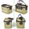Homebeast Fishing Bucket EVA Fishing Water Bucket Collapsible Live Fish Box Water Container Traveling Hiking Fishing Boating Water Bucket view 3