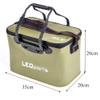 Homebeast Fishing Bucket EVA Fishing Water Bucket Collapsible Live Fish Box Water Container Traveling Hiking Fishing Boating Water Bucket view 2