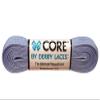 Derby Laces CORE Narrow 6mm Waxed Lace for Figure Skates, Roller Skates, Boots, and Regular Shoes (Periwinkle Purple, 60 Inch / 152 cm) view 1