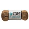 Derby Laces CORE Narrow 6mm Waxed Lace for Figure Skates, Roller Skates, Boots, and Regular Shoes (Coffee Latte Brown, 96 Inch / 244 cm) view 1