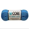 Derby Laces CORE Narrow 6mm Waxed Lace for Figure Skates, Roller Skates, Boots, and Regular Shoes (Pool Blue, 72 Inch / 183 cm) view 1