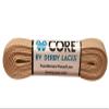 Derby Laces CORE Narrow 6mm Waxed Lace for Figure Skates, Roller Skates, Boots, and Regular Shoes (Tan, 54 Inch / 137 cm) view 1