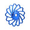derailleur Pulley,high-Performance Lightweight Ceramic Aluminum Adjustable,11T 13T Multi-Speed Pulley,for Road Cyclists Mountain Bikers Professionals Daily Maintenance view 2