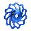 Derailleur Pulley 11T 13T Ceramic Aluminum Wheel Rear Adjust 7/8/9/10 Speed 3Colors(11T Blue) view 2