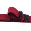 Sportmusies Elastic Belts for Men, Military Style Stretch Webbing Tactical Duty Belt (Red,D-Ring Buckle) view 2