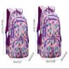 JiaYou Girl Geometric Printed Primary Junior High University School Bag Bookbag Backpack(2# Purple,35 L) view 2