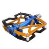 MZYRH Mountain Bike Pedals, Ultra Strong Colorful CNC Machined 9/16" Cycling Sealed 3 Bearing Pedals(Black Blue Glod 3 Bearings) view 3