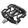 MZYRH Mountain Bike Pedals, Ultra Strong Colorful CNC Machined 9/16" Cycling Sealed 3 Bearing Pedals(Black 3 Bearings) view 1