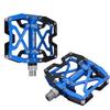 MZYRH Mountain Bike Pedals, Ultra Strong Colorful CNC Machined 9/16" Cycling Sealed 3 Bearing Pedals(Black Blue 3 Bearings) view 2