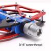 MZYRH Mountain Bike Pedals, Ultra Strong Colorful CNC Machined 9/16" Cycling Sealed 3 Bearing Pedals(Red Blue Black 3 Bearings) view 4
