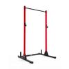CAP Barbell Power Rack with Pull Up Bar & Attachments - Squat Rack & Strength Training Power Cage for Home Gym - Red view 1
