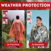 Emergency Zone Essentials 72-Hour Survival Kit - 2 Person | Bug Out Bag Backpack with Water Filter Straw and Emergency Supplies | The Optimal Disaster and Earthquake Emergency Kit view 4