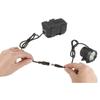 M-Wave Apollo Ultra Bright 1200 Lumen Rechargeable Head Light with Black Alloy Casing and Helmet Mount view 4