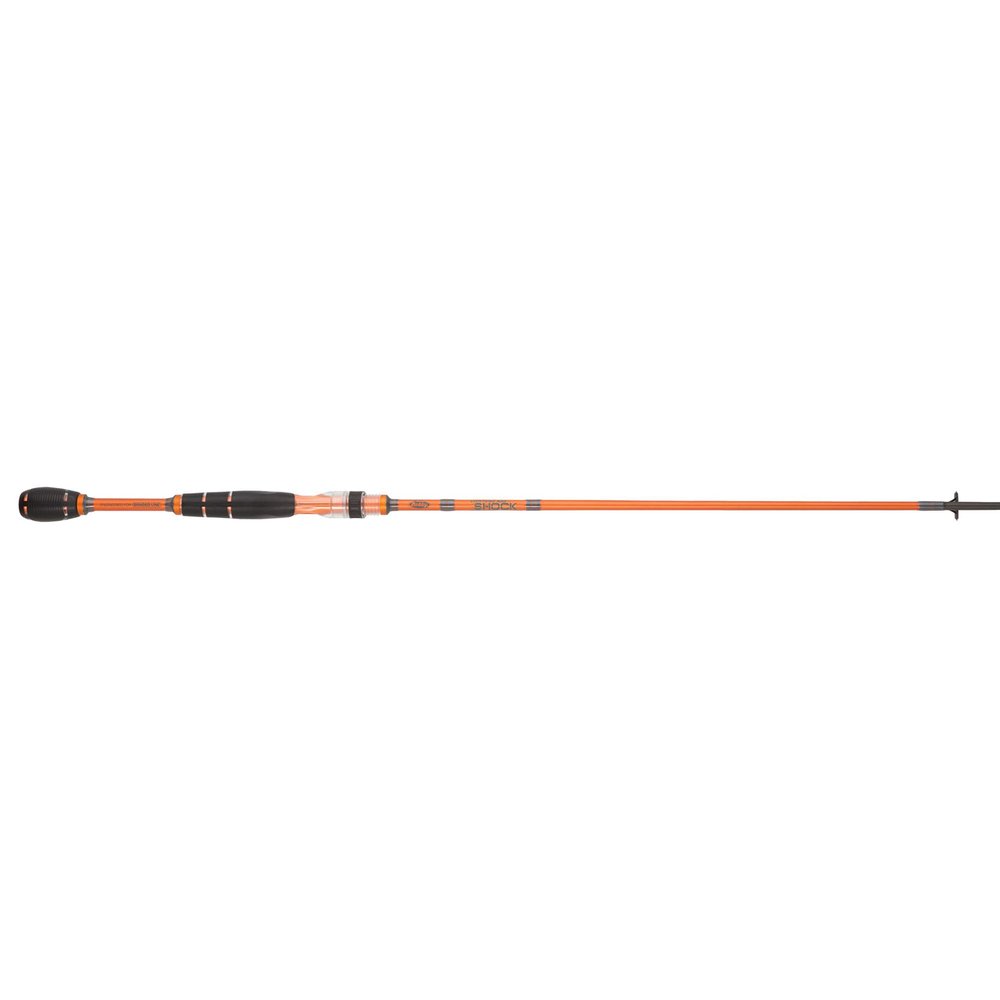 Berkley 66 Shock Spinning Rod, 1 Piece Composite Medium Power Fishing Rod for Freshwater or Saltwater Fishing, Shock Absorbing Tip