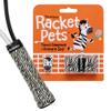 Racket Pets Kids Tennis Racket Dampener & Matching Overgrip Tape, Performance Shock Absorbing Dampener for Tennis Racket & Fun Animal Print Tennis Wrap Grip Tape (Zebra) view 1