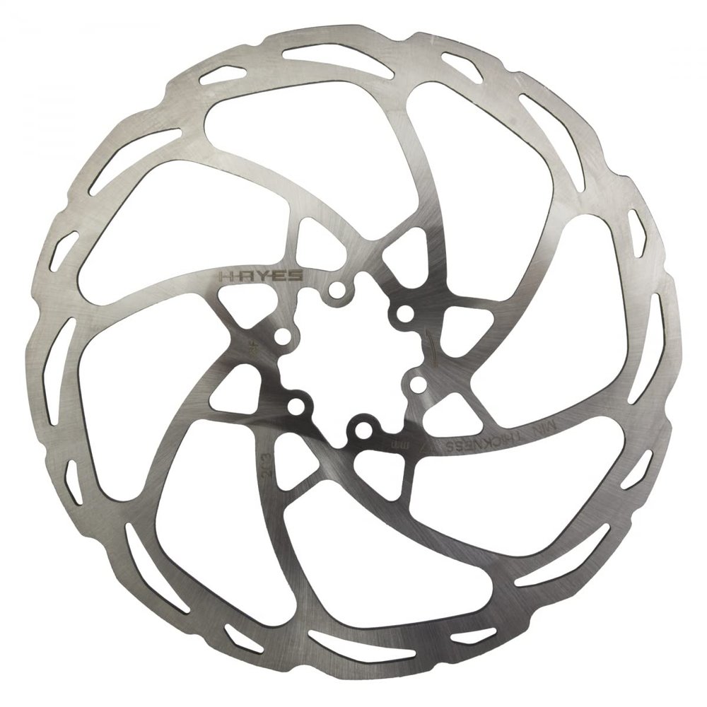 Hayes D-Series Brake Rotor Silver, 203Mm