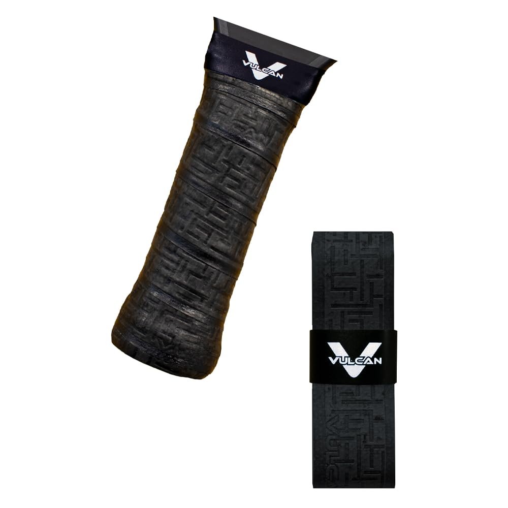 Vulcan Sporting Goods Co. Black/Max Cool Pickleball Overgrip (3 Pack)