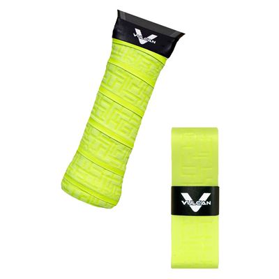 Vulcan Sporting Goods Co. Max Cool Optic Yellow Pickleball Overgrip (3 PK)