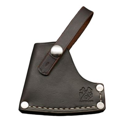 Review Outdoor Gear Axe Sheath/Mask/Cover for Hunters Axe - Gransfors Bruks #418 (Brown, Version 1.0)