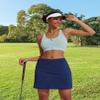 Ekouaer Women's Club Tennis Underneath Skorts Lightweight Sports Workout Skirt Sportswear (Navy Blue/S) view 3