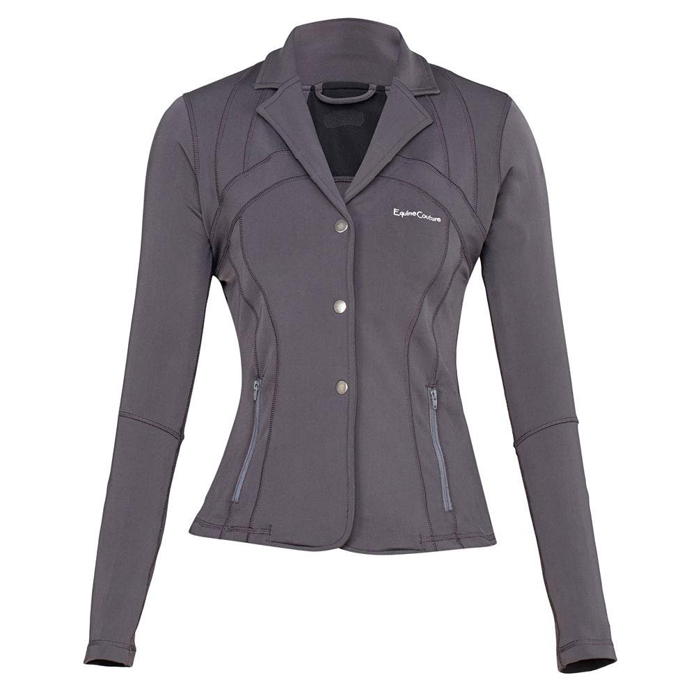 Equine Couture Lacey Ultra Light Show Coat XS Char