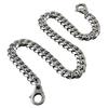 14" ~ 36" 316L Stainless Steel Mens Biker Rocker Punk Wallet Chain Silver Color 14MM (28") view 1