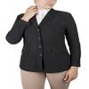 Equine Couture Lacey Ultra Light Show Coat 1X Blac view 1