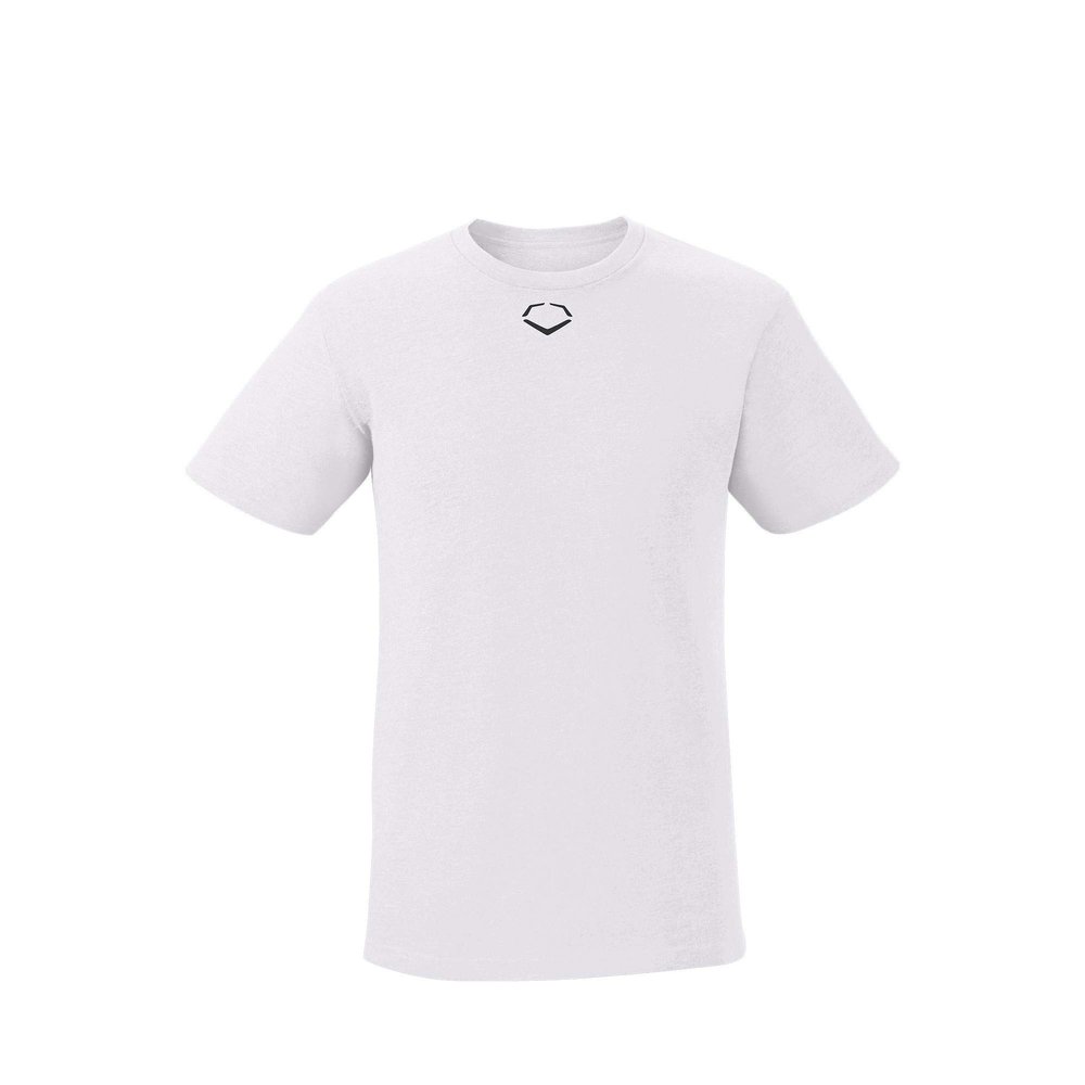 EvoShield Boys Short Sleeve Tee Team White - Youth, Team White, Small US