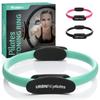 URBNFit Pilates Ring - 12" Magic Circle w/Dual Grip, Foam Pads for Inner Thigh Workout, Toning, Fitness & Pelvic Floor Exercise - Yoga Rings w/Bonus Exercise Guide view 1