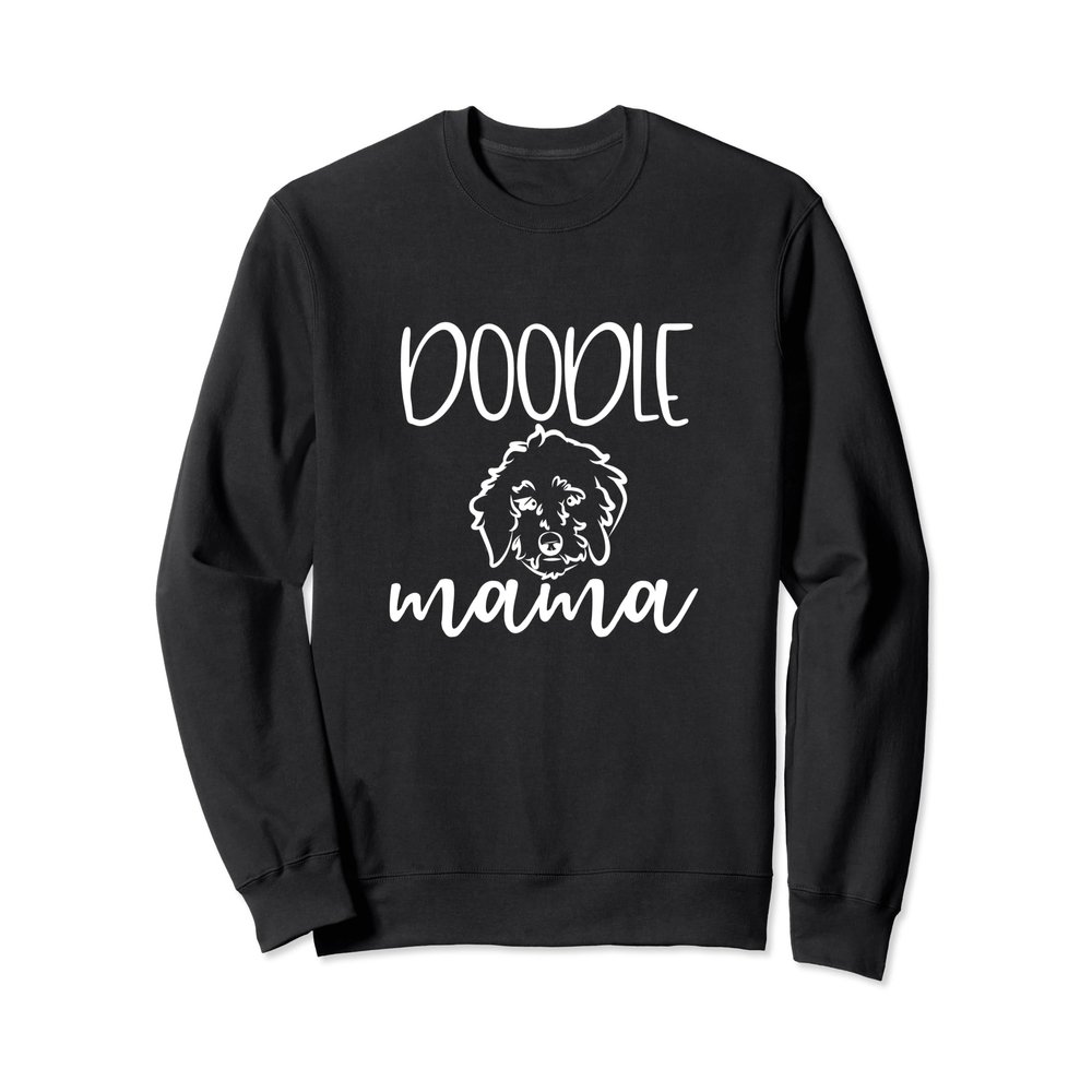 Doodle Mama Sweatshirt Women GoldenDoodle Mom Gift