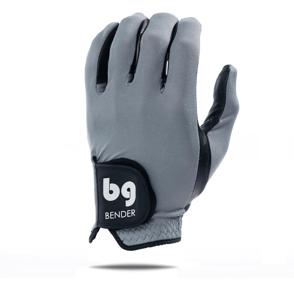 Bender Gloves - Men's Golf Glove, Durable Spandex Material, Unique Golf Gloves Men Left Handed Golfer (Wear On Right)