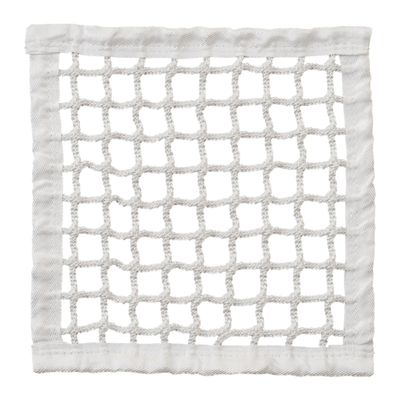 Champion Sports Lacrosse Goal Net - 8mm Official Size White Nylon Net Replacement (Pack of 2)
