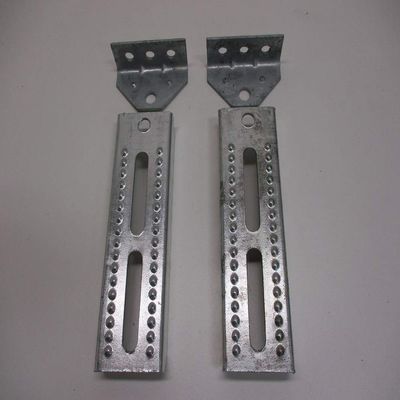 (2) Boat Pontoon Trailer 8" Bolster Bunk Board Adjustable Swivel Bracket Kits