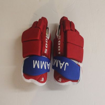 JAMM Gloves (Red with Blue, 11")
